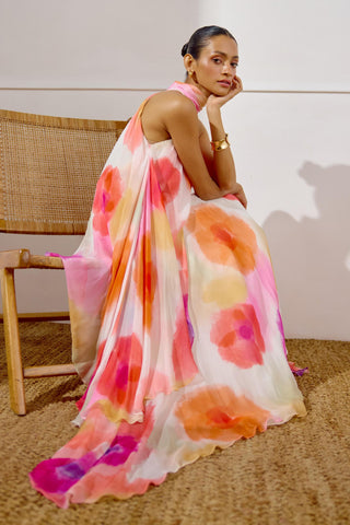 Layered Dress – Multicolor Resort-Day Asymmetrical – Lavanya Ahuja