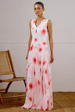 Drop Waist Dress – Multicolor Resort-Day – Lavanya Ahuja
