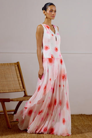 Drop Waist Dress – Multicolor Resort-Day – Lavanya Ahuja