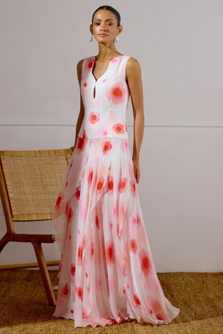 Drop Waist Dress – Multicolor Resort-Day – Lavanya Ahuja