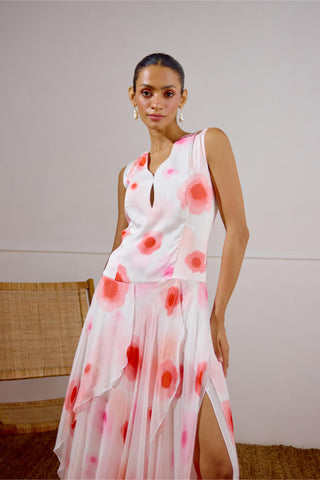 Drop Waist Dress – Multicolor Resort-Day – Lavanya Ahuja