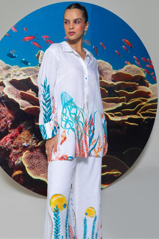 White dive bar beauty wow co-ord set