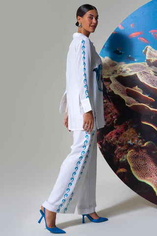 White lagoon lover wow co-ord set