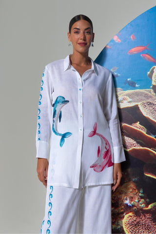 White lagoon lover wow co-ord set