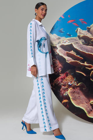 White lagoon lover wow co-ord set