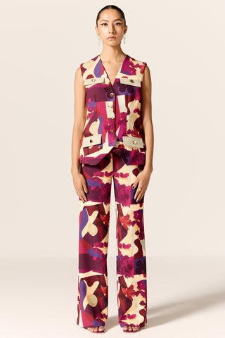 Multicolor orion eminence co-ord set