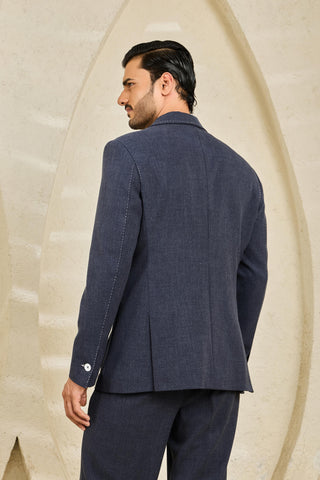 Coat Set for Contemporary Wear - Midnight Hunter by Sarab Khanijou