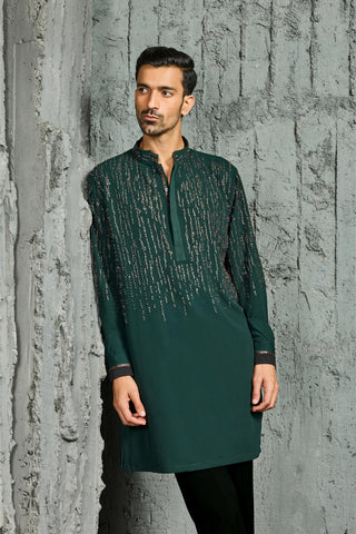 Kurta Set for Indian Wedding - Mehfil Kurta by Sarab Khanijou
