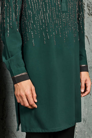 Kurta Set for Indian Wedding - Mehfil Kurta by Sarab Khanijou