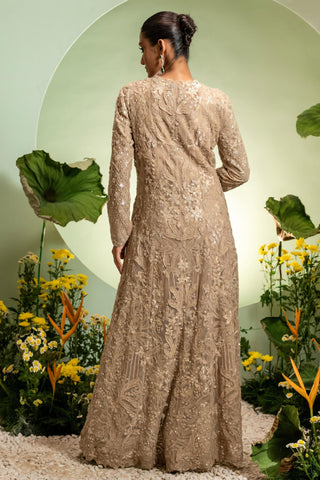 Jacket Set for Contemporary Wear – Gold Eden by Pallavi Poddar