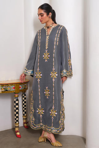 Kaftan Dress - Indian Wedding - Evergreen Regalia by Papa Don't Preach