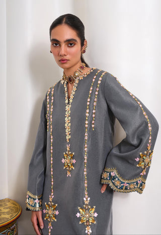 Kaftan Dress - Indian Wedding - Evergreen Regalia by Papa Don't Preach