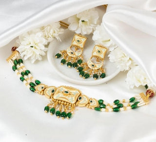Choker Set Minimalist Wear - Gold Keira Choker by Putstyle