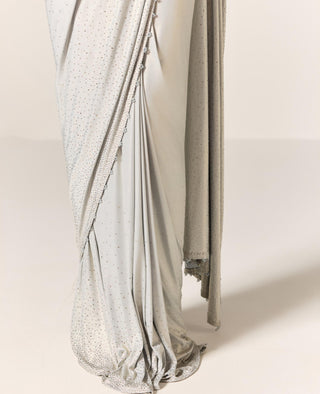 Blue asahi eminence saree