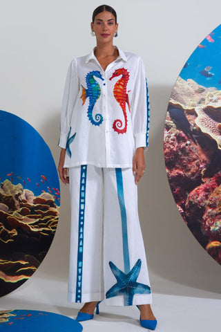 White current crush wow co-ord set