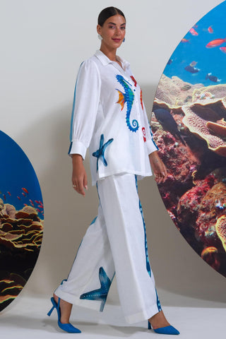 White current crush wow co-ord set