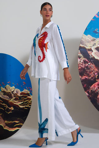 White current crush wow co-ord set