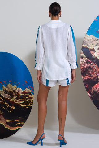 White sea me wink wow shirt & shorts