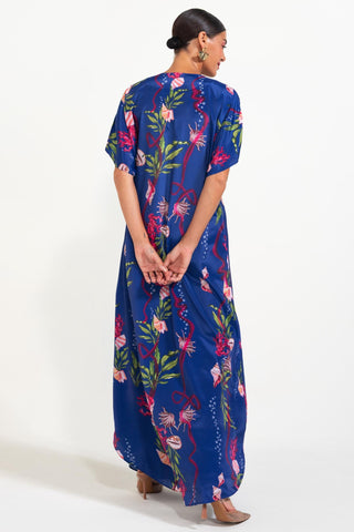 Kaftan Set for Contemporary Wear – Blue Reef With Benefits by Nautanky