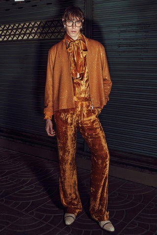 Bomber Set for Contemporary Wear – Mustard Cairo by Itrh