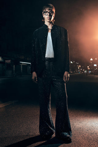 Bandhgala Set for Contemporary Wear – Black Lucien by Itrh