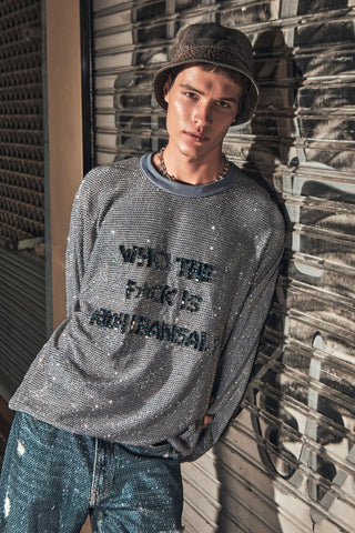 Sweatshirt Set for Contemporary Wear – Dark Gray Noir by Itrh