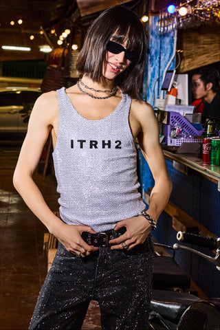 Event Shirt Set for Contemporary Wear – White Crystal Atlas by Itrh