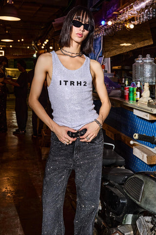 Event Shirt Set for Contemporary Wear – White Crystal Atlas by Itrh