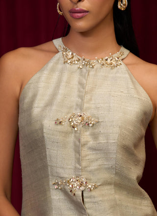 Green sonic jazz-e-jashn co-ord set