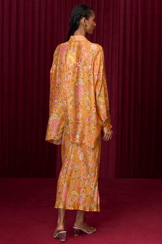 Yellow harmony jazz-e-jashn co-ord set