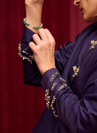 Purple jazz jazz-e-jashn co-ord set