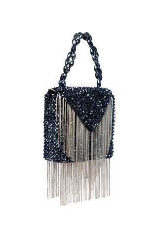 Mini bag for women for Contemporary Wear - Navy Blue Natali bag by House of Kosha