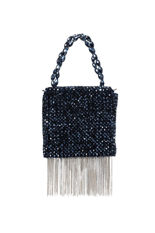 Mini bag for women for Contemporary Wear - Navy Blue Natali bag by House of Kosha