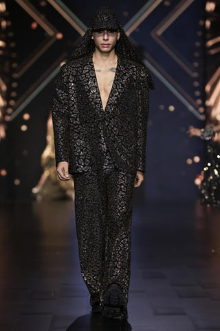 Black boxy chic titi co-ord