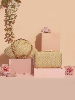 Gold inaya vintage purse