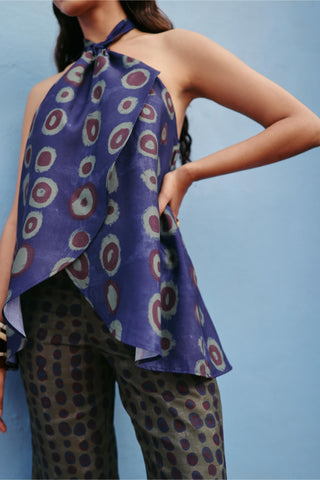 Event Top Contemporary Wear Blue Pebble Pal by Payal & Zinal