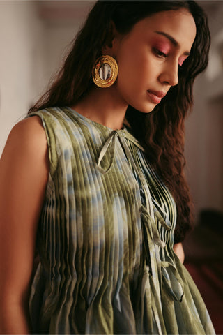 Event Top Contemporary Wear Blue Pistachio by Payal & Zinal