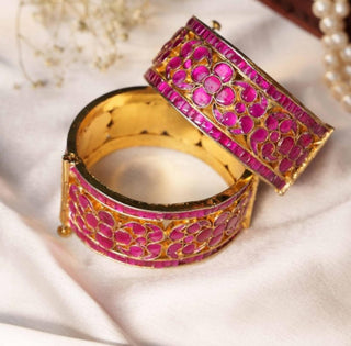 Bangle Festive Wear - Pinkrani Jadtar Bangle by Putstyle