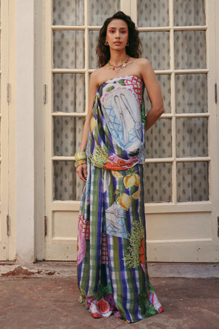 Co-ord Set Contemporary Wear Boogy Woogy Multicolor by Payal & Zinal