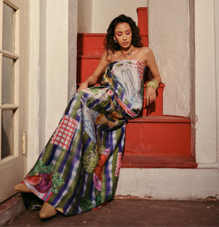 Printed Skirt Contemporary Wear Boogy Woogy Multicolor by Payal & Zinal