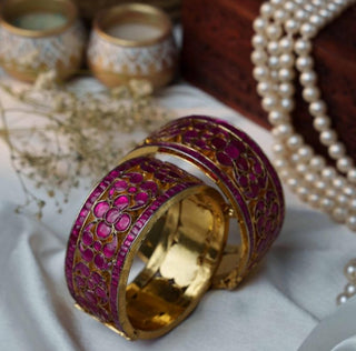 Bangle Festive Wear - Pinkrani Jadtar Bangle by Putstyle