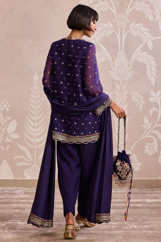 Purple nooreh ever after kurta set