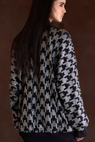 Black neith seher sweatshirt dress