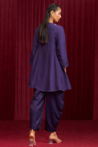 Purple prelude jazz-e-jashn kurta set