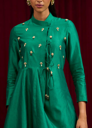 Green sonata jazz-e-jashn kurta set
