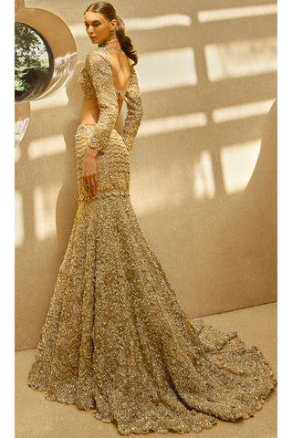 Lehenga Set Indian Wedding Peach Elegant by Tamanna Punjabi Kapoor