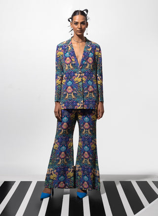 Blue vibe blazer with pant