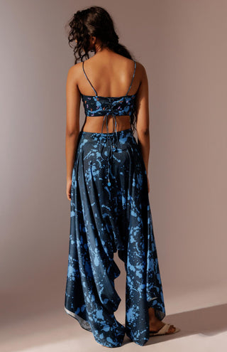 Blue nysa fisherman pants