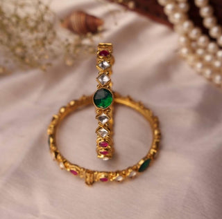 Bangle Bridal Wear - Multicolor Nanda Jadtar Bangle by Putstyle