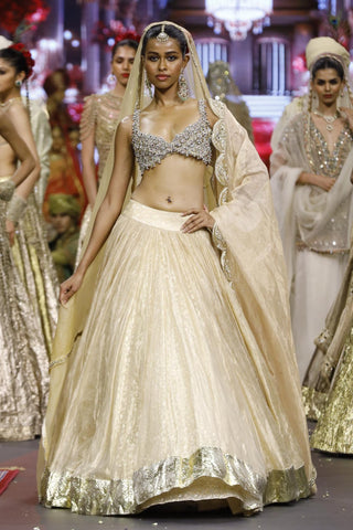 Lehenga Indian Wedding - Gold Noor-E-Zar Lehenga by Itrh